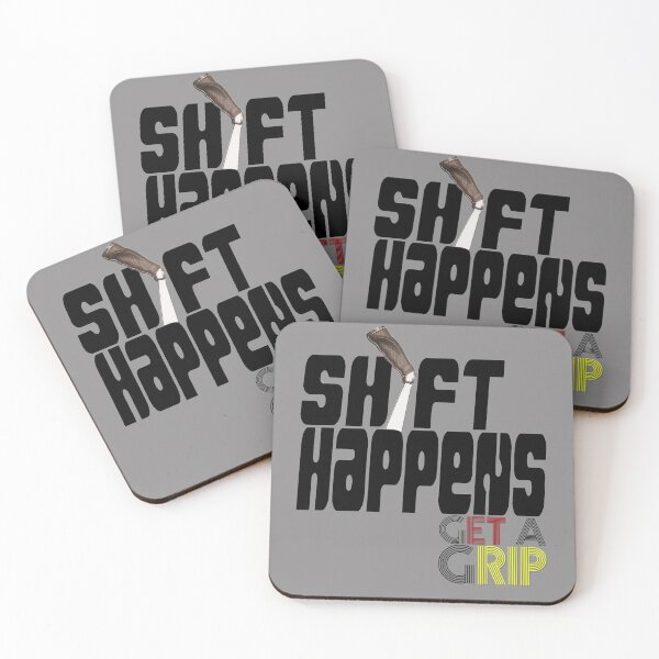 Item preview, SHIFT HAPPENS Pistol Grip Shifter Manual Transmission  designed and sold by CharJens.