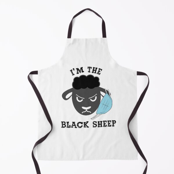 Item preview, Black Sheep Wearing Mask Wrong designed and sold by Mytoonsquad.