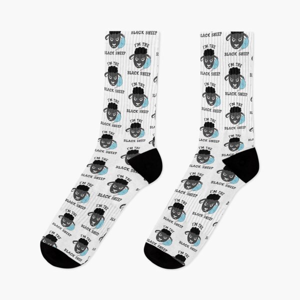 Item preview, Black Sheep Wearing Mask Wrong designed and sold by Mytoonsquad.