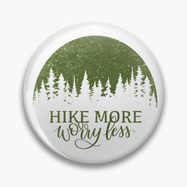 Item preview, Hike More, Worry Less designed and sold by Wilder Blue Studio.