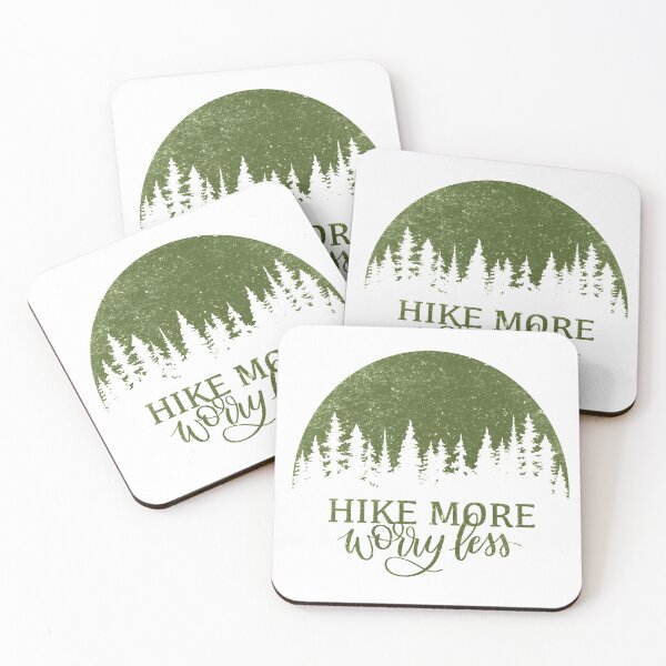 Item preview, Hike More, Worry Less designed and sold by Wilder Blue Studio.