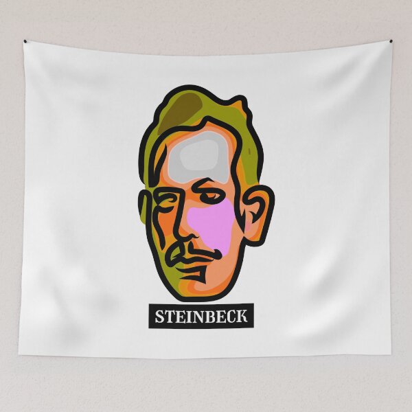 Item preview, Face of the writer John Steinbeck designed and sold by Xdelacra.
