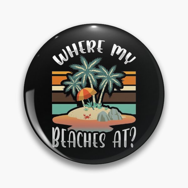Item preview, Cute & Funny Where My Beaches At Beach Vacation designed and sold by perfectpresents.