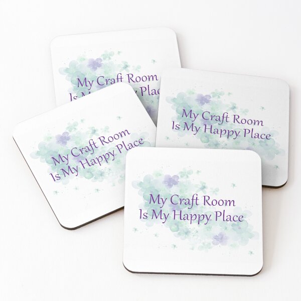 Item preview, My Craft Room Is My Happy Place designed and sold by OByD.