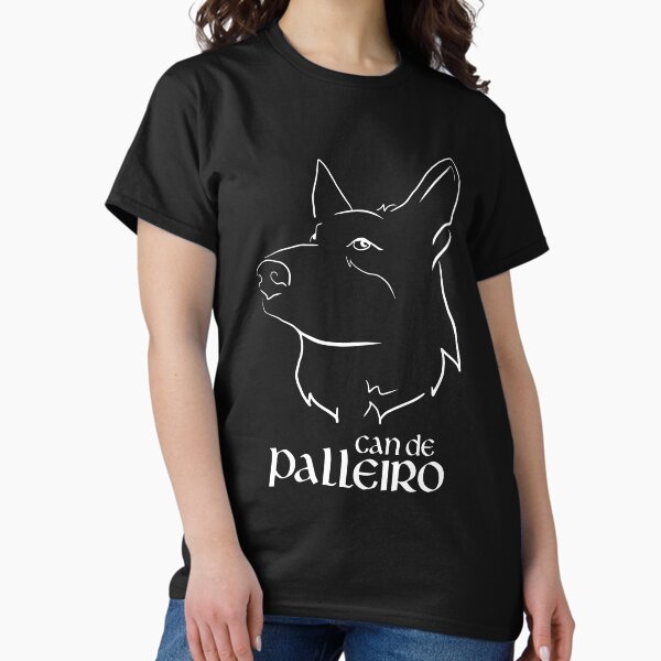 Vista previa del artículo con la obra «Cabeza Can Palleiro letra celta sin relleno blanco», diseñado y vendido por Fulgenl.