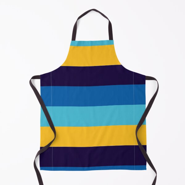 Item preview, Modern minimalist stripe pattern - yellow and blues designed and sold by TalBright.