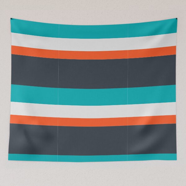 Item preview, Colorful abstract minimalist stripe pattern designed and sold by TalBright.