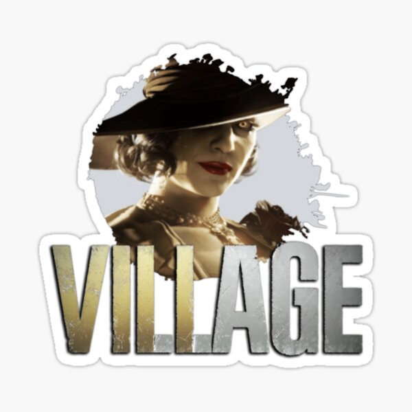 "Resident Evil Village (Resident Evil 8) - Lady Dimitrescu" Sticker For ...