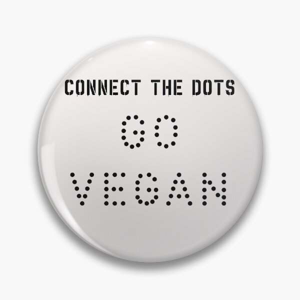 Item preview, Connect the dots - Go Vegan. designed and sold by SteadfastVegan.