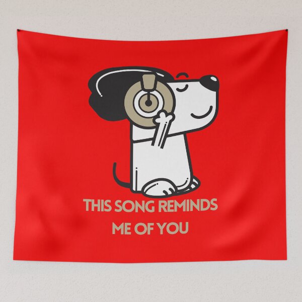 Item preview, This Song Reminds Me Of You Dog Lovers designed and sold by TOP-DESIGN4U.