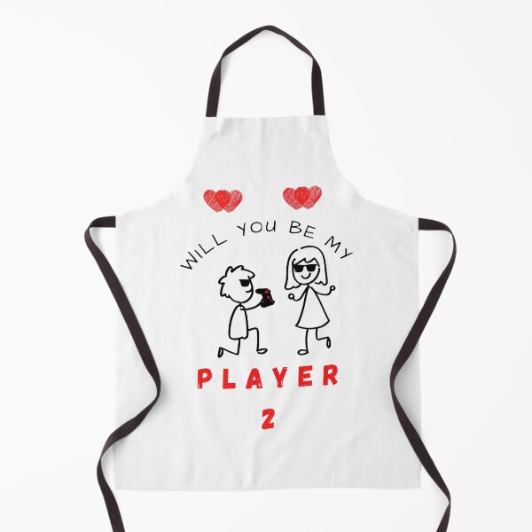 Item preview, Will You Be My Player 2 Funny Gaming Valentines Day Gift designed and sold by arteesy.