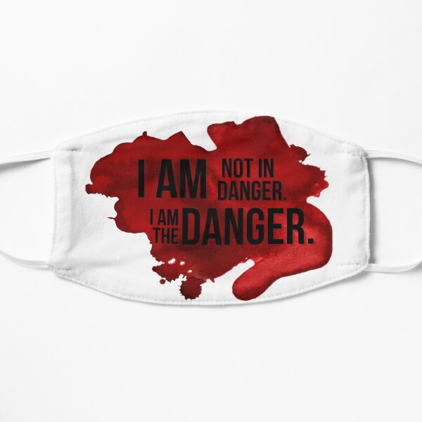 I Am The Danger Flat Mask