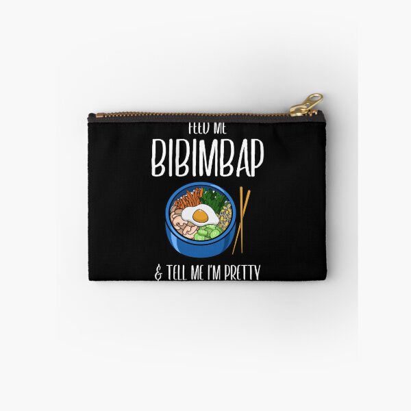 Item preview, Funny Korean Foodie Feed Me Bibimbap impresión designed and sold by jakehughes2015.