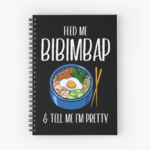 Item preview, Funny Korean Foodie Feed Me Bibimbap impresión designed and sold by jakehughes2015.