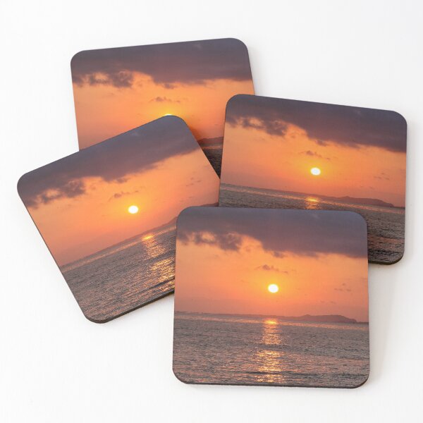 Item preview, Sunrise on the jeju  island sea in Korea designed and sold by human8891.