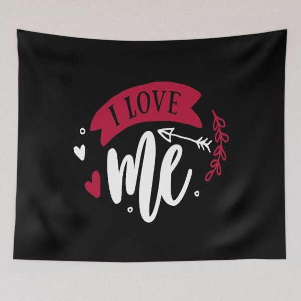 Item preview, Anti Valentine's Day cool saying i love me tshirt designed and sold by Raeolus.