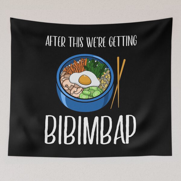 Item preview, Amante de la comida coreana Estamos obteniendo el producto Bibimbap designed and sold by jakehughes2015.