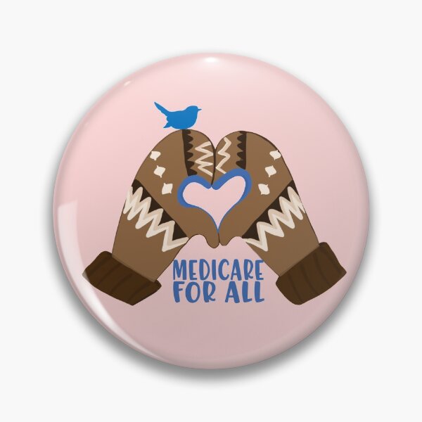 Item preview, Bernie Sanders Mittens Medicare for All has my heart designed and sold by LavenderLeft.
