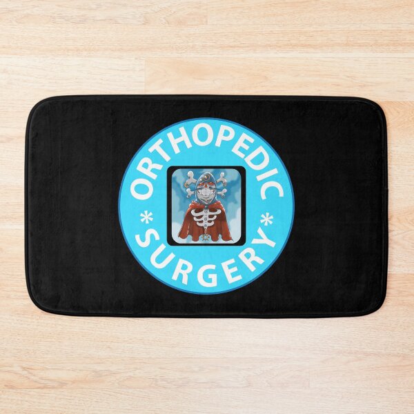 Item preview, orthopedic surgery logo. funny skeleton designed and sold by doctors-apparel.
