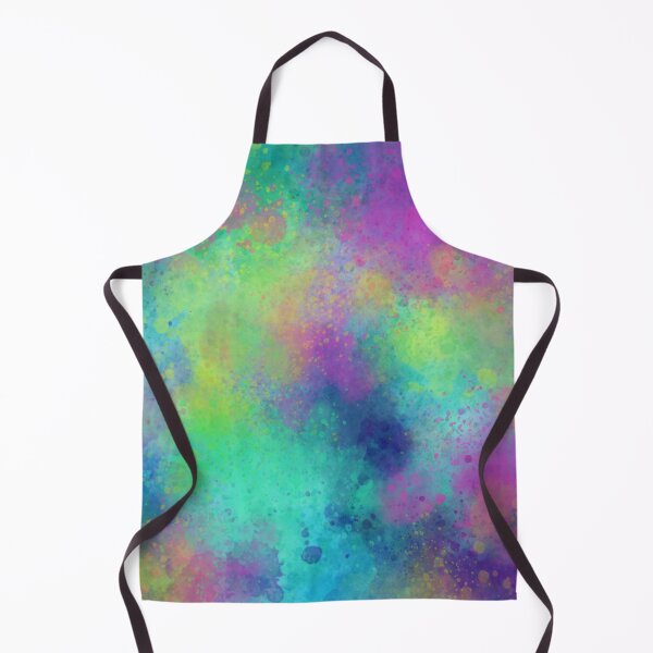 Item preview, Tropical  rainstorm Tie Dye Crush purple and green pattern designed and sold by LJWDesigns.