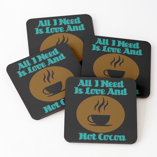 Item preview, All I Need Is Love And Hot Cocoa designed and sold by Uvogin2099.