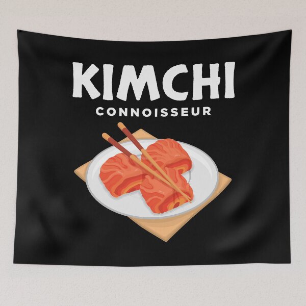 Item preview, Korean Food Lover Kimchi Connoissseur print designed and sold by jakehughes2015.