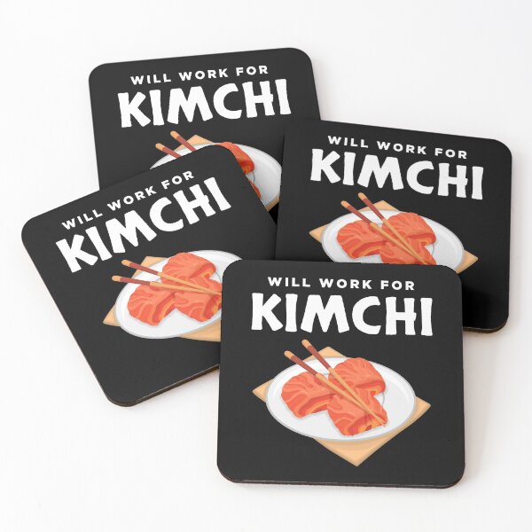 Item preview, Gracioso foodie coreano trabajará para el gráfico de kimchi designed and sold by jakehughes2015.