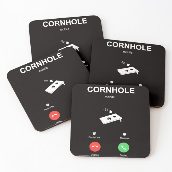 Item preview, Cornhole Mobile, Funny Cornhole Design, Cornhole Quote  designed and sold by Aerial Addicts.