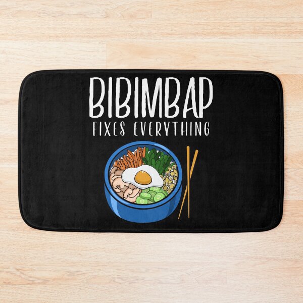 Item preview, Todo el diseño de Bibimbap de comida coreana designed and sold by jakehughes2015.