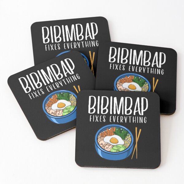 Item preview, Todo el diseño de Bibimbap de comida coreana designed and sold by jakehughes2015.