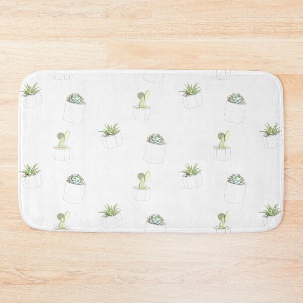 Item preview, Succulents trio white designed and sold by SpongyDesings.