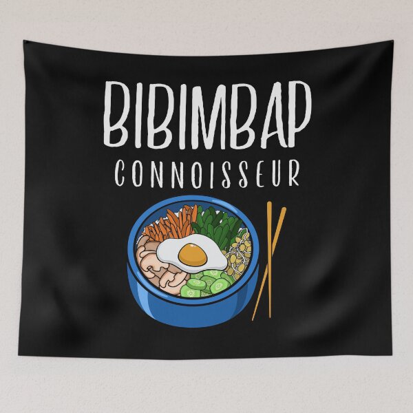 Item preview, Divertido gráfico de conocedor de Bibimbap de comida coreana designed and sold by jakehughes2015.