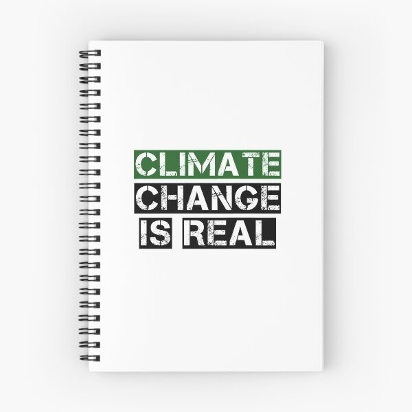 Item preview, Climate Change is Real in Black Distressed designed and sold by medbouk1.