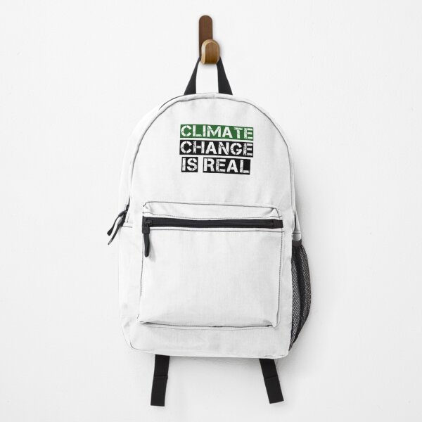 Item preview, Climate Change is Real in Black Distressed designed and sold by medbouk1.
