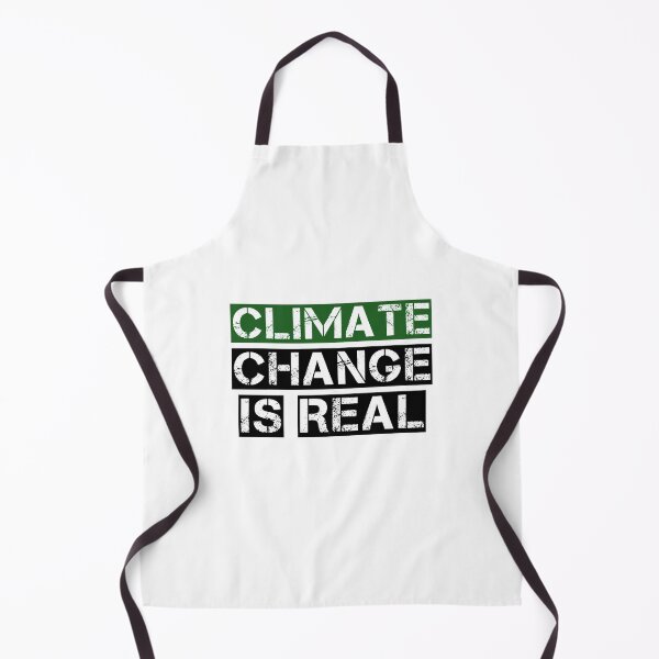 Item preview, Climate Change is Real in Black Distressed designed and sold by medbouk1.