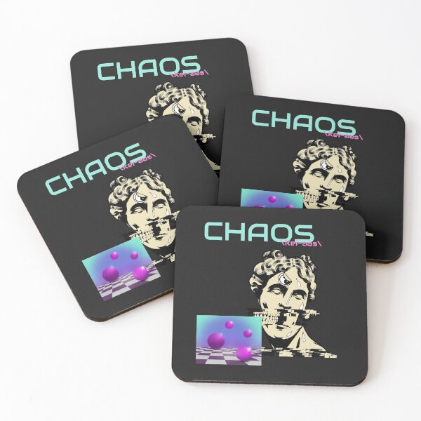 Item preview, Glitch Vaporwave Chaos Magick Aesthetic 1 designed and sold by fifty-bucks.
