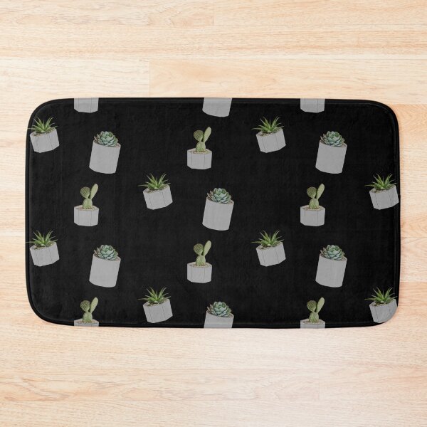 Item preview, Succulents trio black designed and sold by SpongyDesings.