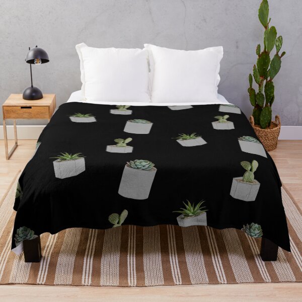 Item preview, Succulents trio black designed and sold by SpongyDesings.