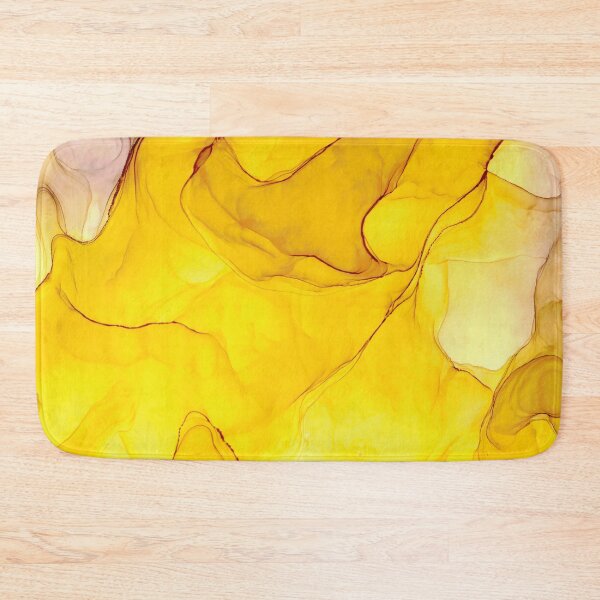 Item preview, Pink and Gold Abstract 123 Alcohol Ink Painting by Herzart designed and sold by herzart.