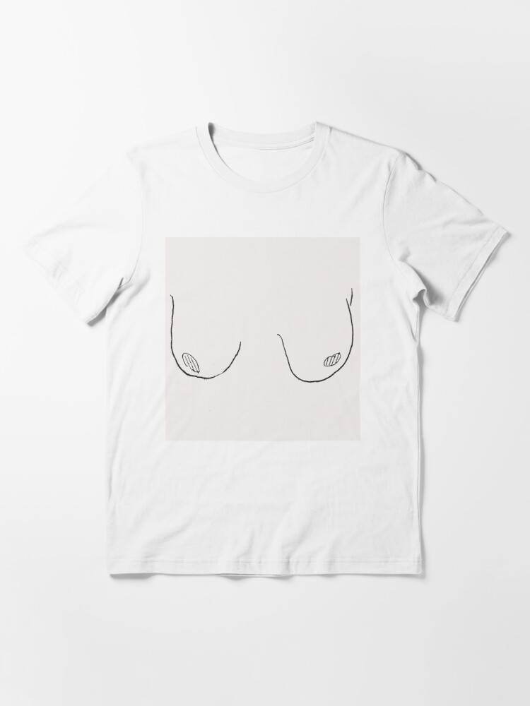 Artistic boob outline | Sticker