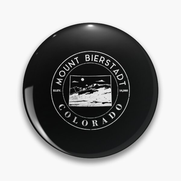 Item preview, Colorado Mountain State Shape Hiking Mt Bierstadt design designed and sold by jakehughes2015.