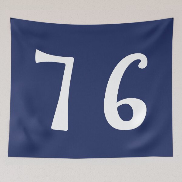 Item preview, The 76 (Design based on Bennington '76' flag) designed and sold by franklinprintco.