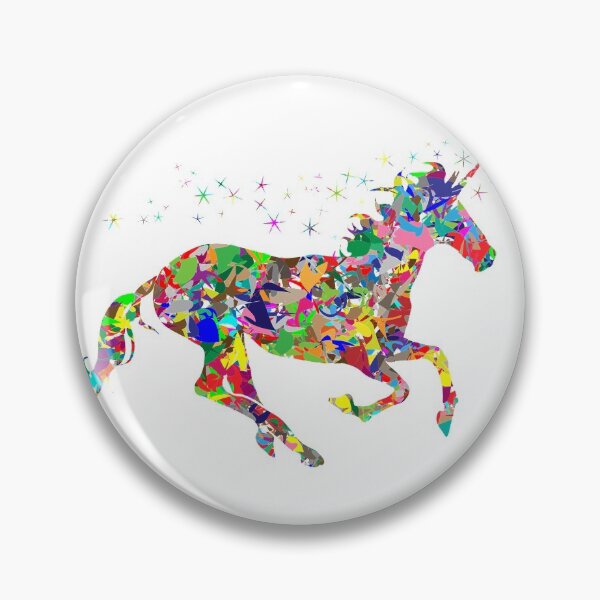 Item preview, Colorfull Unicorn_ polygon designed and sold by PeterCech.