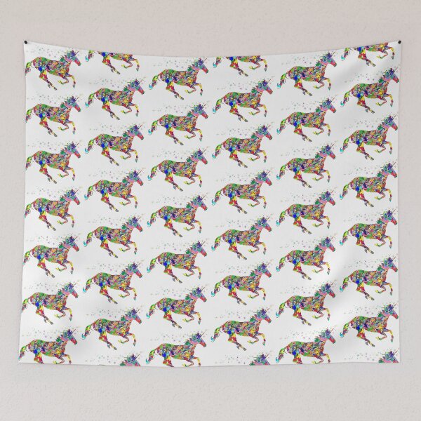 Item preview, Colorfull Unicorn_ polygon designed and sold by PeterCech.