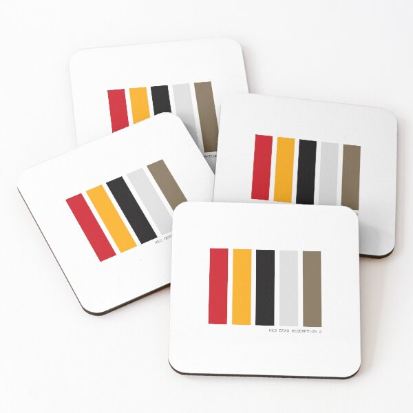 Item preview, Red Dead Redemption 2 Minimalist Color Palette designed and sold by FandomLimited.