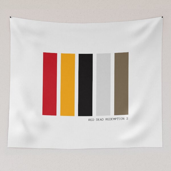 Item preview, Red Dead Redemption 2 Minimalist Color Palette designed and sold by FandomLimited.