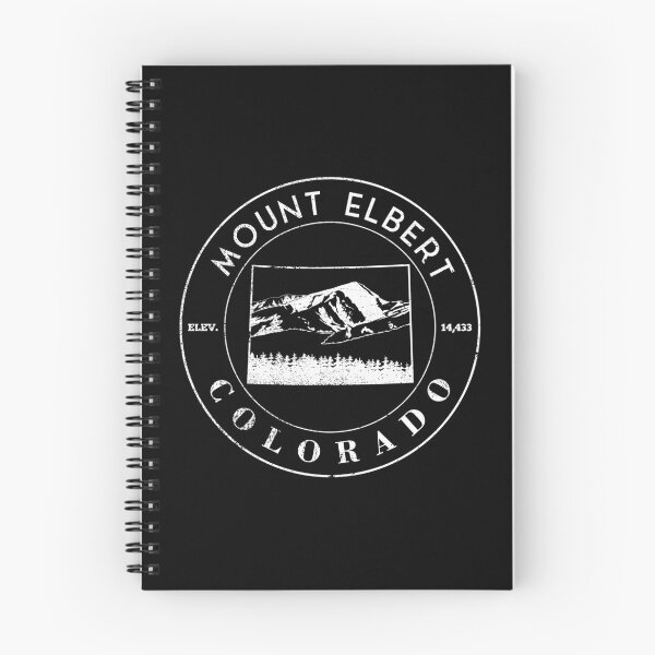 Item preview, Colorado Mountain State Shape Hiking Mt Elbert graphic designed and sold by jakehughes2015.