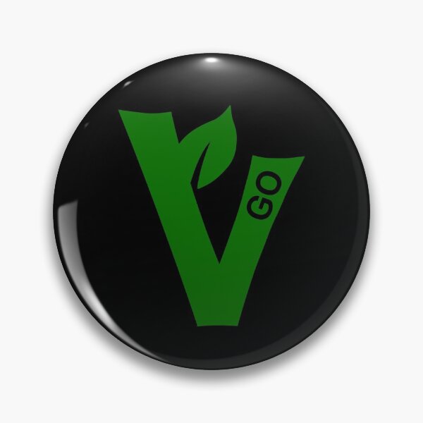 Item preview, V for vegan - dark BG designed and sold by reIntegration.