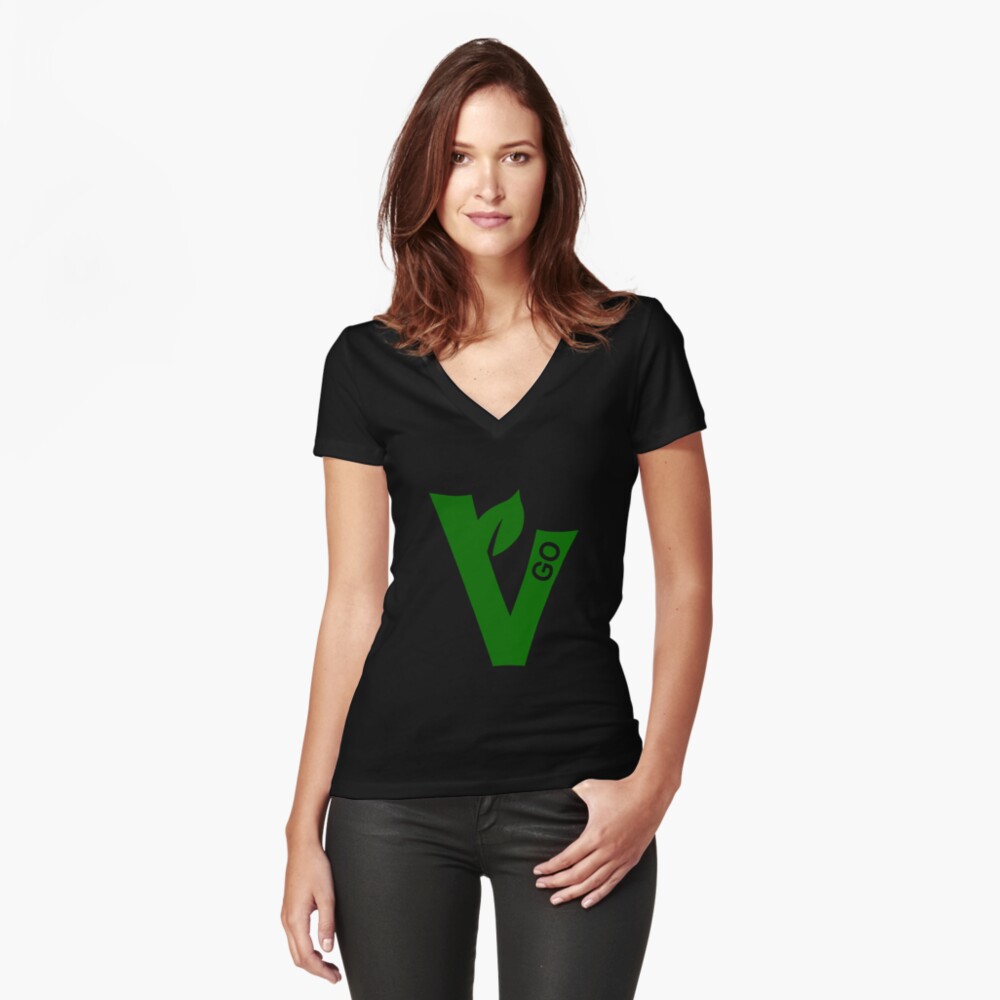 Item preview, Fitted V-Neck T-Shirt designed and sold by reIntegration.
