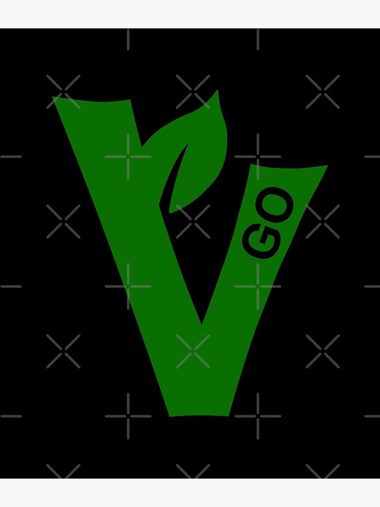 Thumbnail 3 of 3, Photographic Print, V for vegan - dark BG designed and sold by reIntegration.